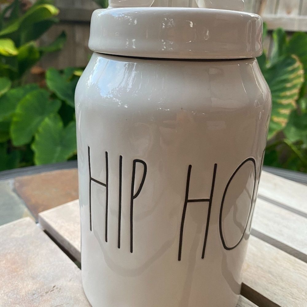 RAE DUNN "HIP HOP" SMALL CANISTER - Picture 2 of 6